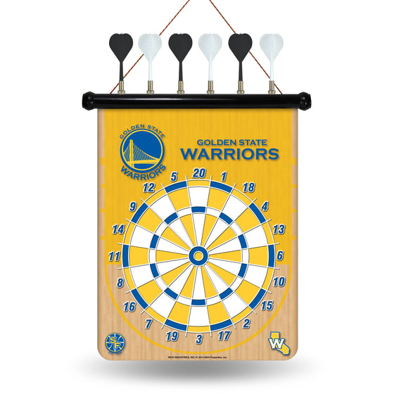 WARRIORS MAGNETIC DART BOARD (Rico) - 757 Sports Collectibles