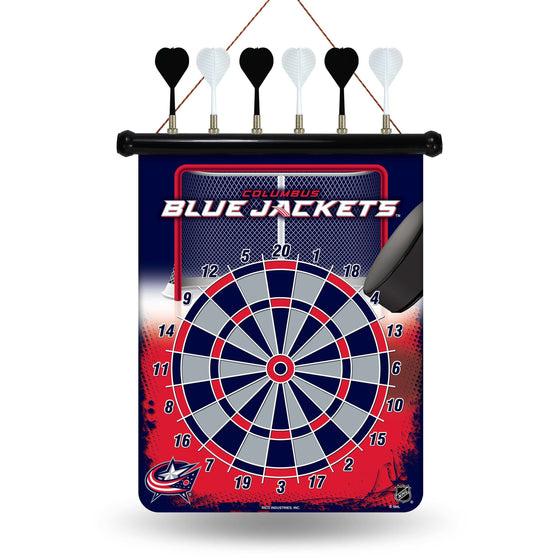 COLUMBUS BLUE JACKETS MAGNETIC DART BOARD (Rico) - 757 Sports Collectibles