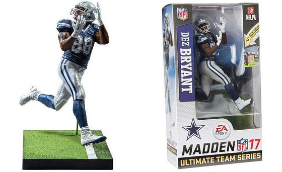 NFL Dallas Cowboys Dez Bryant McFarlane Madden 17 Series 3 Figure Statue Figurine - 757 Sports Collectibles