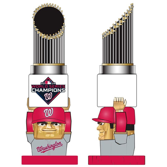 Washington Nationals 2019 World Series Champions Tiki Totem Pole