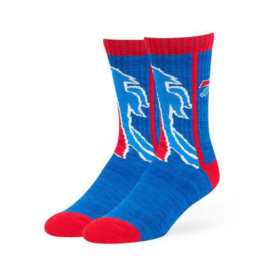 Buffalo Bills Hot Box 47 Sport Socks (One Pair) - 757 Sports Collectibles