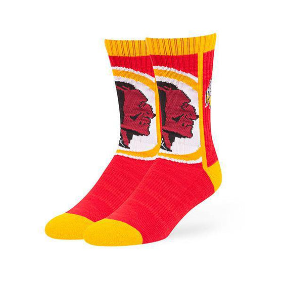 Washington Redskins Hot Box 47 Sport Socks (One Pair) - 757 Sports Collectibles