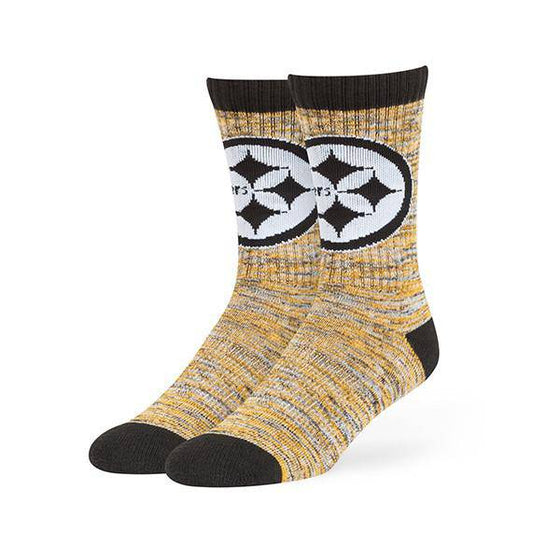 Pittsburgh Steelers Leroy 47 Sport Socks (One Pair) Crew - 757 Sports Collectibles