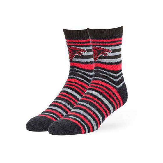 ATLANTA FALCONS SHILOH ’47 HALF CREW SOCK Men's Size 5-8.5, Women's Size 7-9.5 - 757 Sports Collectibles