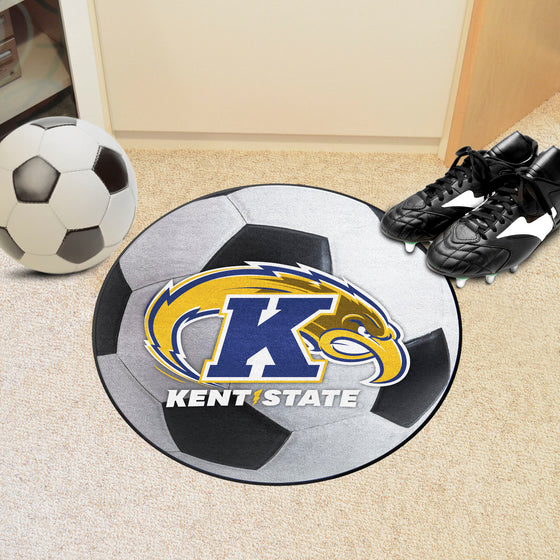 Kent State Golden Flashes Soccer Ball Rug - 27in. Diameter