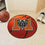 Mercer Bears Basketball Rug - 27in. Diameter