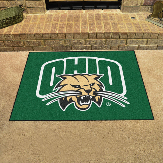 Ohio Bobcats All-Star Rug - 34 in. x 42.5 in.