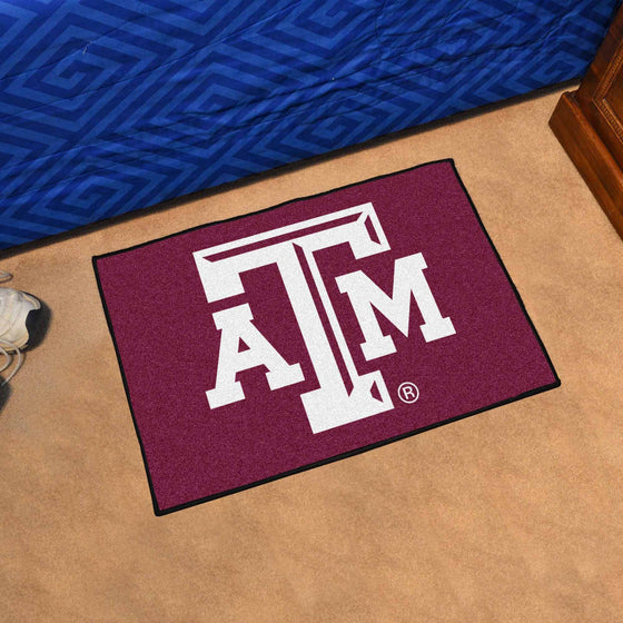 Texas A&M Aggies Starter Mat Accent Rug - 19in. x 30in.