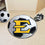 East Tennessee Buccaneers Soccer Ball Rug - 27in. Diameter