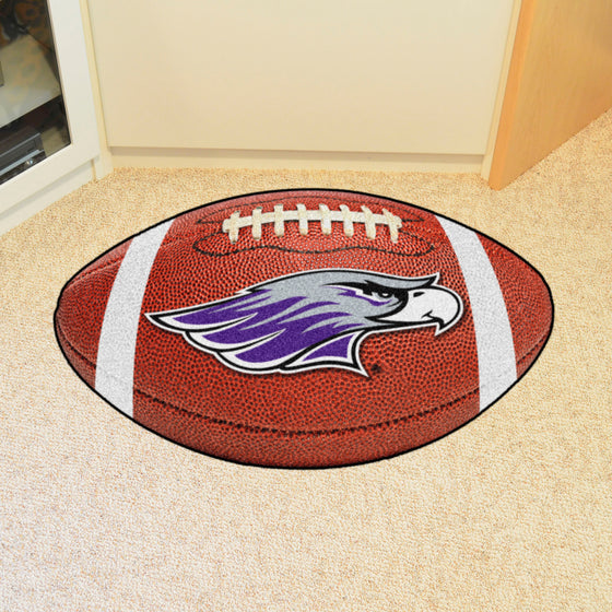 Wisconsin-Whitewater Pointers Football Rug - 20.5in. x 32.5in.