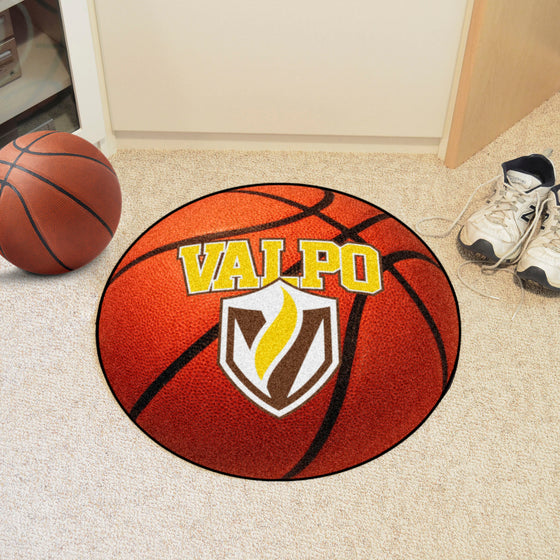 Valparaiso Beacons Basketball Rug - 27in. Diameter