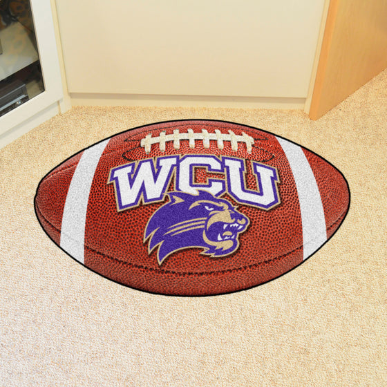 Western Carolina Catamounts Football Rug - 20.5in. x 32.5in.