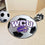 Western Carolina Catamounts Soccer Ball Rug - 27in. Diameter