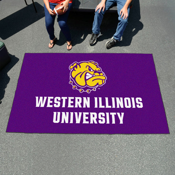 Western Illinois Leathernecks Ulti-Mat Rug - 5ft. x 8ft.