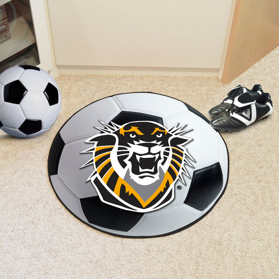 Fort Hays State Tigers Soccer Ball Rug - 27in. Diameter