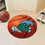 Tulane Green Wave Basketball Rug - 27in. Diameter