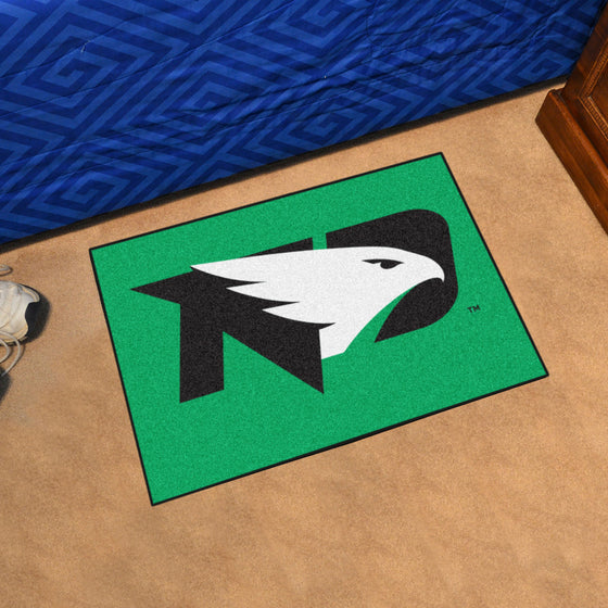 North Dakota Fighting Hawks Starter Mat Accent Rug - 19in. x 30in.