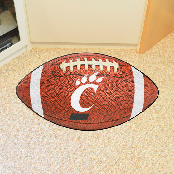 Cincinnati Bearcats Football Rug - 20.5in. x 32.5in.