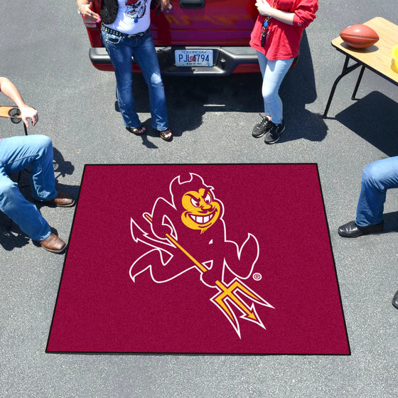 Arizona State Sun Devils Tailgater Rug - 5ft. x 6ft., Sparky Logo