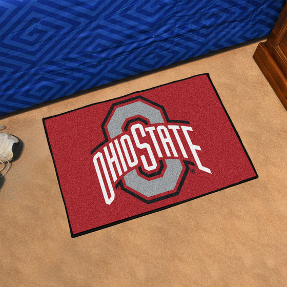 Ohio State Buckeyes Starter Mat Accent Rug - 19in. x 30in.