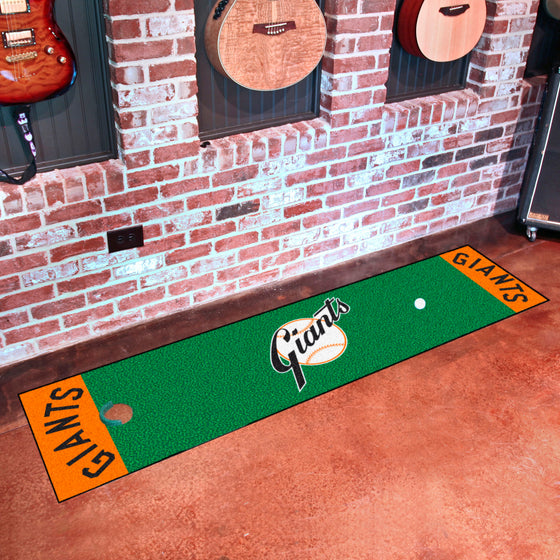 New York Giants Putting Green Mat - 1.5ft. x 6ft.