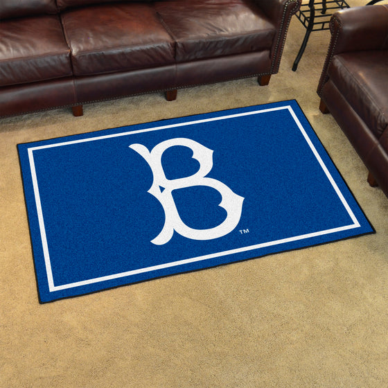 Brooklyn Dodgers 4ft. x 6ft. Plush Area Rug