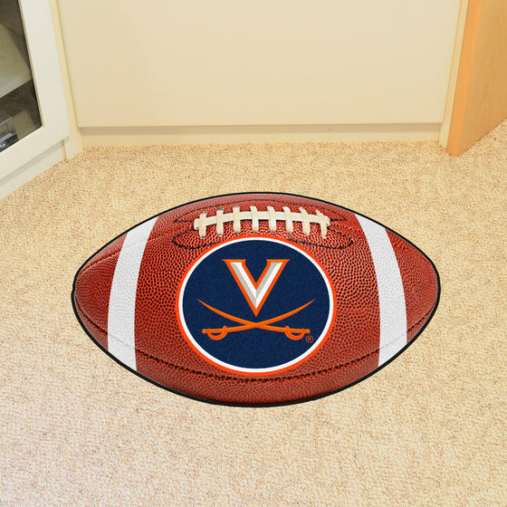 Virginia Cavaliers Football Rug - 20.5in. x 32.5in.