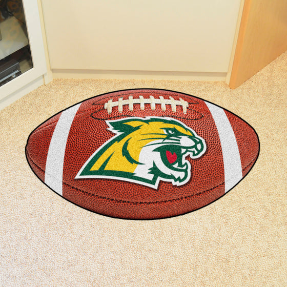 Northern Michigan Wildcats Football Rug - 20.5in. x 32.5in.