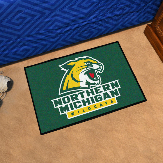 Northern Michigan Wildcats Starter Mat Accent Rug - 19in. x 30in.