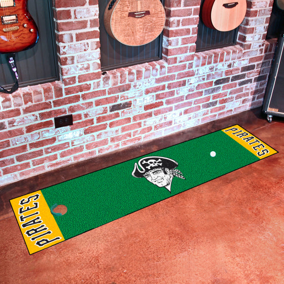 Pittsburgh Pirates Putting Green Mat - 1.5ft. x 6ft.