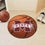 Mississippi State Bulldogs Basketball Rug - 27in. Diameter