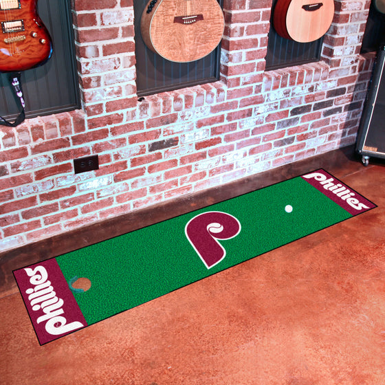 Philadelphia Phillies Putting Green Mat - 1.5ft. x 6ft.