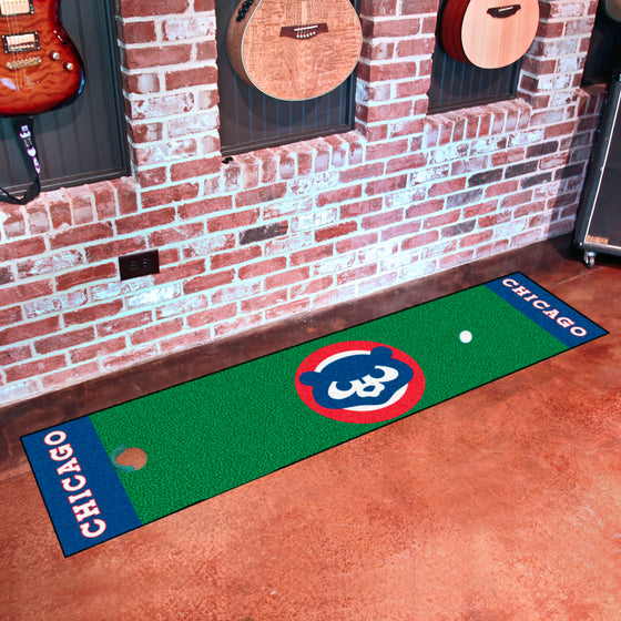 Chicago Cubs Putting Green Mat - 1.5ft. x 6ft.