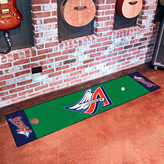 Anaheim Angels Putting Green Mat - 1.5ft. x 6ft.