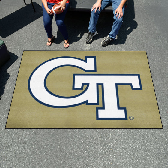 Georgia Tech Yellow Jackets Ulti-Mat Rug - 5ft. x 8ft., GT