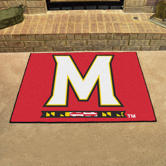 Maryland Terrapins All-Star Rug - 34 in. x 42.5 in.