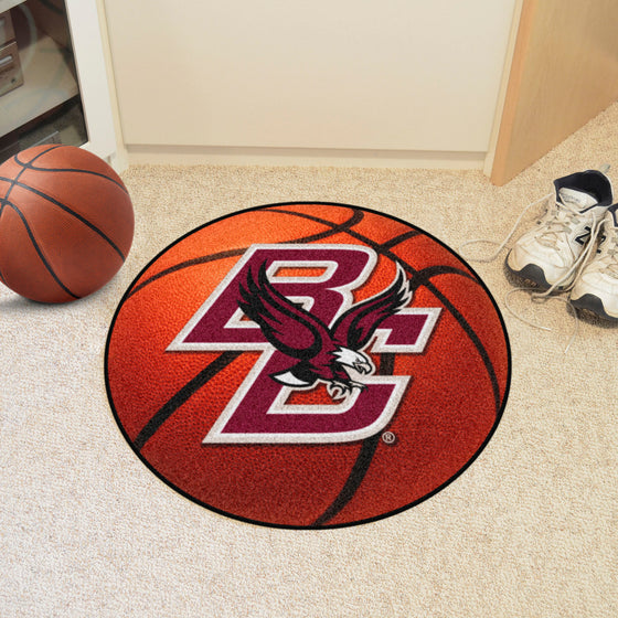 Boston College Eagles Basketball Rug - 27in. Diameter