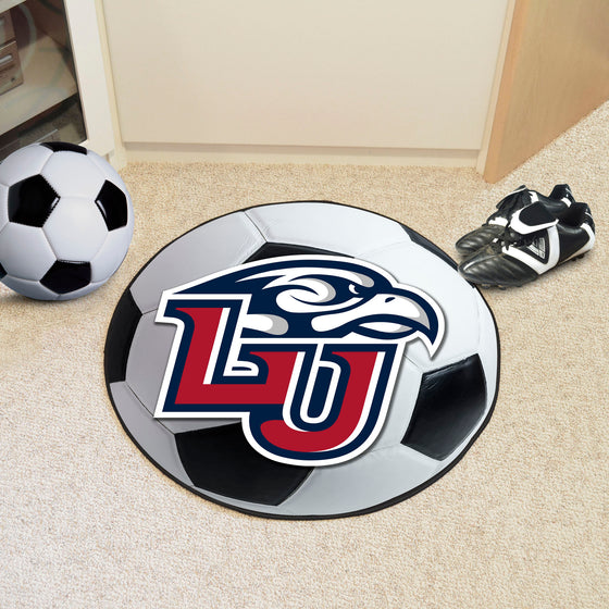 Liberty Flames Soccer Ball Rug - 27in. Diameter