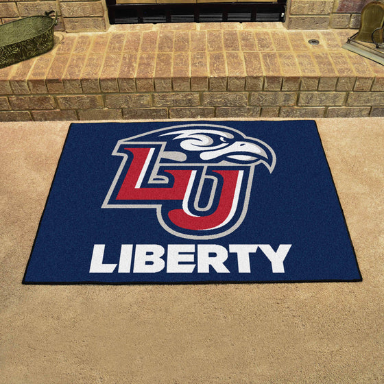 Liberty Flames All-Star Rug - 34 in. x 42.5 in.