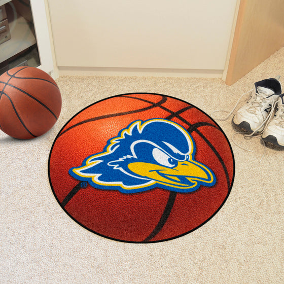 Delaware Blue Hens Basketball Rug - 27in. Diameter