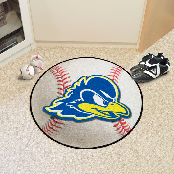 Delaware Blue Hens Baseball Rug - 27in. Diameter