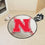 Nebraska Cornhuskers Baseball Rug - 27in. Diameter