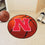 Nebraska Cornhuskers Basketball Rug - 27in. Diameter