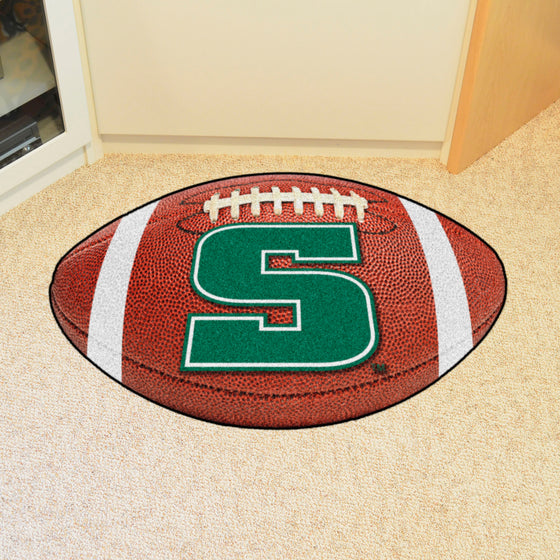 Slippery Rock The Rock Football Rug - 20.5in. x 32.5in.