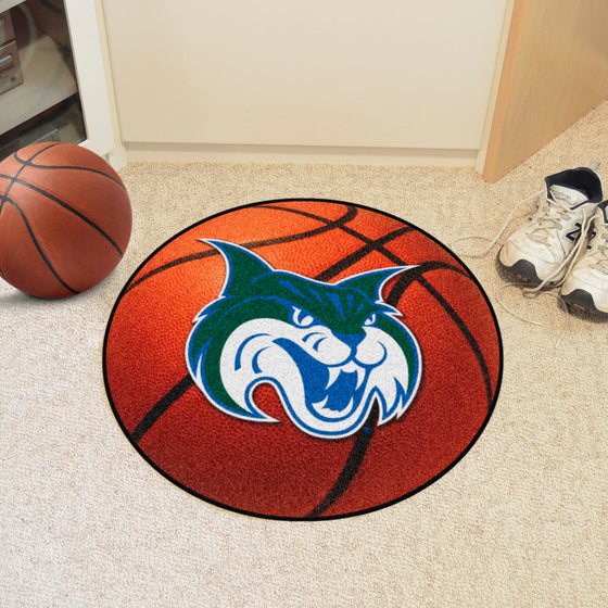 Georgia College Bobcats Basketball Rug - 27in. Diameter