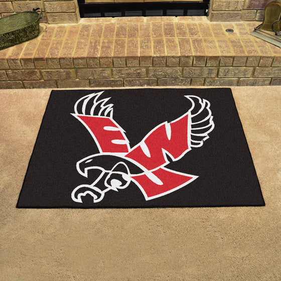 Eastern Washington Eagles All-Star Rug - 34 in. x 42.5 in.