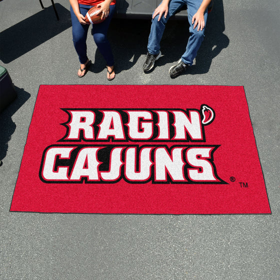 Louisiana-Lafayette Ragin' Cajuns Ulti-Mat Rug - 5ft. x 8ft.