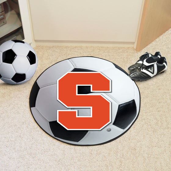 Syracuse Orange Soccer Ball Rug - 27in. Diameter