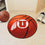 Utah Utes Basketball Rug - 27in. Diameter