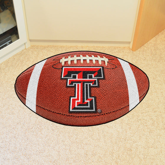 Texas Tech Red Raiders Football Rug - 20.5in. x 32.5in.